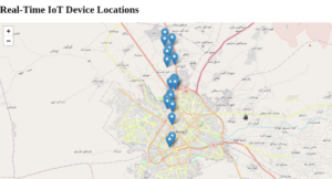 Real-Time GPS Tracking on a Web Map using FastAPI & Leaflet