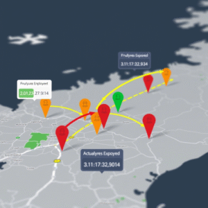 Analyzing Employee Arrival Patterns and Delays Using Geospatial Data